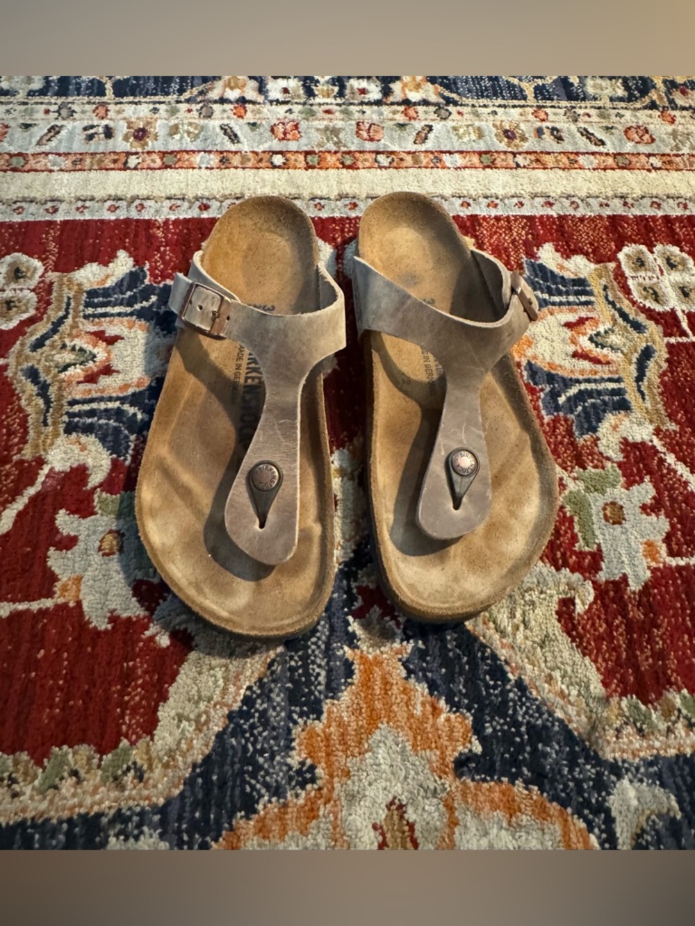 Birkenstock Sandals Women’s Size 38 (US 7) Brown Leather